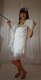 1920s Flapper in White 6-12 Custom Made