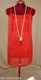 Sexy Red Shimmy1920s flapper Custom Made 6-18
